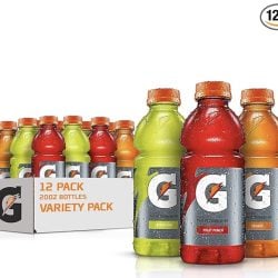 Gatorade Thirst Quencher Sports Drink, Variety Pack, 20oz Bottles, 12 Pack